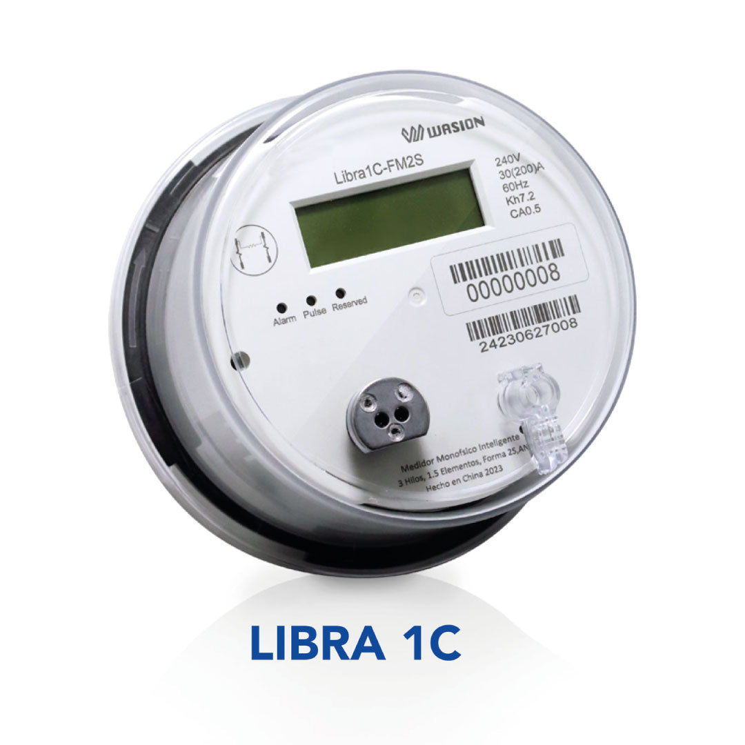Medidor de electricidad Libra1C 12S