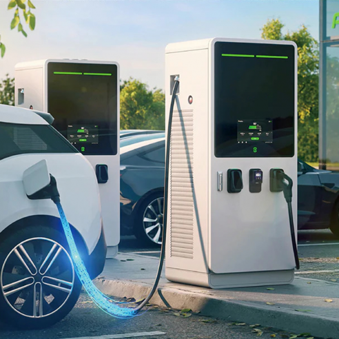 Estación De Carga Para Vehículos Eléctricos Manguera Doble - Image 3